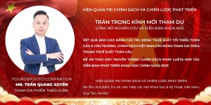 Toạ đàm Viện Quản trị chính sách và chiến lược phát triển Việt Nam
